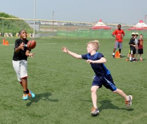 Flag Football drill